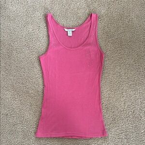 Aeropostale Pink Fitted Tank Top